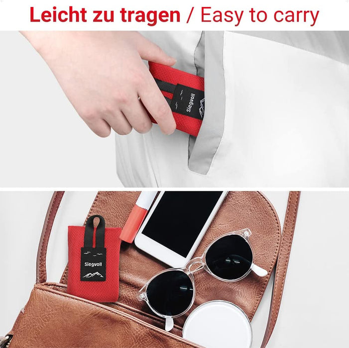 Mini Picknickdecke Ultraleicht tragbare Stranddecke, Outdoor Decke für Strand, Picknick, Camping und Wandern 140 x 110 cm (Schwarz)