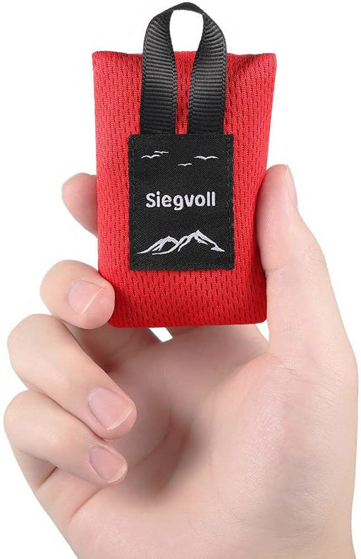 Mini Picknickdecke Ultraleicht tragbare Stranddecke, Outdoor Decke für Strand, Picknick, Camping und Wandern 70 x 110 cm (Schwarz)