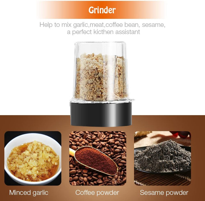 Mixer Smoothie Maker, 700 Watt Standmixer Smoothie Mixer, Multifunktion Smoothiemaker/ Fleisch Zerkleinerer/Ice Crusher /Kaffeemühle