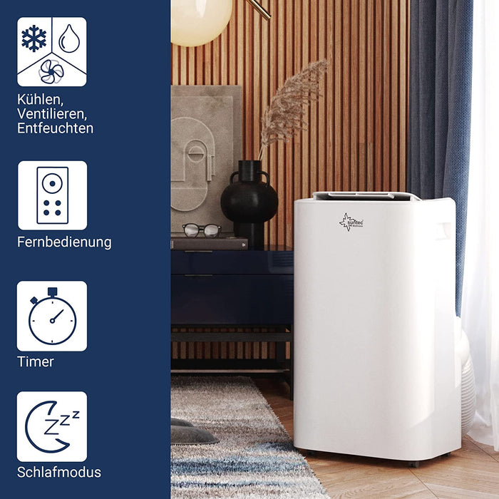 Mobiles Klimagerät Impuls 3.5 Eco R290 – Klimaanlage mobil mit Abluftschlauch – Kühler und Entfeuchter für Räume bis 60 qm