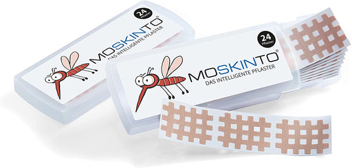 Mückenpflaster, Juckreiz, Stechmücken, Bremsen, Bienen, Schnacken, Mückenstiche, Bite, Stichheiler beige, (24 er Pack)