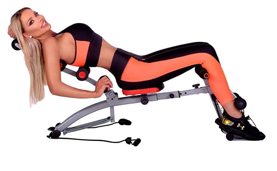 Multifunktionsbank bauchtrainer für zuhause - Revolutionäre 6-in-1 Sport geräte, ideal zum Straffen und Trainieren 
