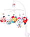 Musik-Mobile COLOR Friends – Mobile mit sanfter Melodie "Träumerei" und süßen Figuren – Mit Bett-Befestigung – Für Babys von 0-5 Monaten 
