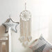 Nice Dream Makramee Traumfänger Gross Boho Dreamcatcher Handgefertigt, Gewebte Feder Wandbehang Handgemachte Traumfänger Quasten Dekoration 