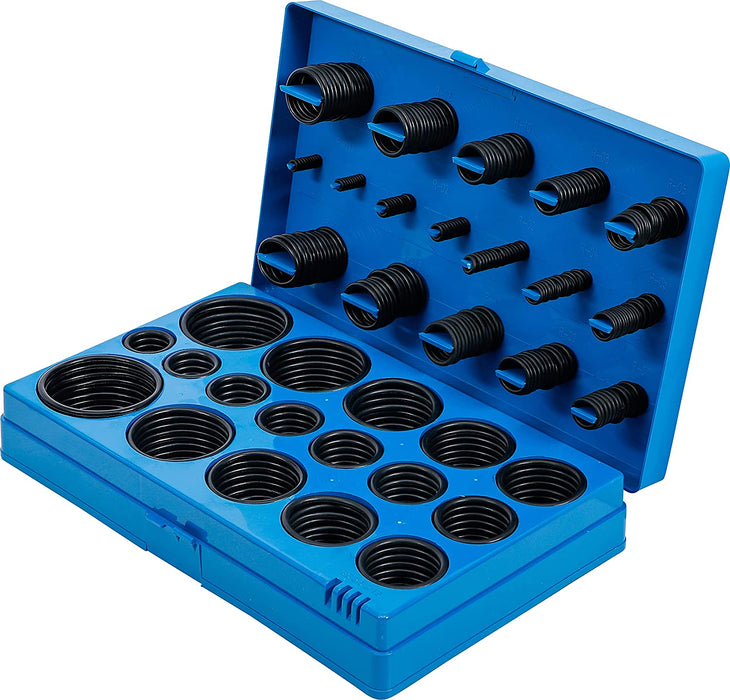 O-Ring-Sortiment | 419-tlg. | Ø 3 - 50 mm | säure-, benzin-, hitze und ölbeständig | aus NBR gefertigt | im Koffer