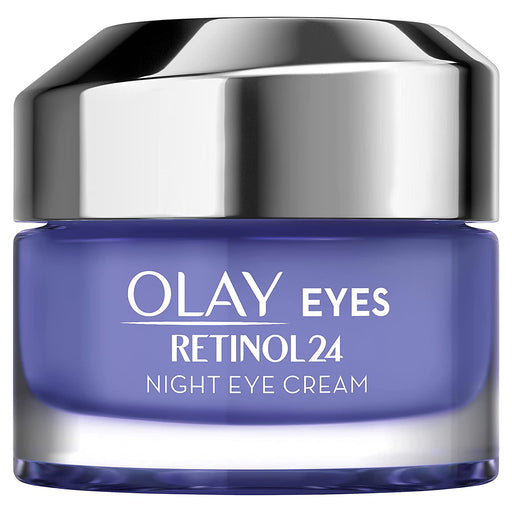 Retinol24 Nacht-Augencreme, Augenpflege für Glatte und Strahlende Haut, Parfümfreie Anti Aging Crème, Gesichtspflege für Damen, Mit Retinoid-Komplex
