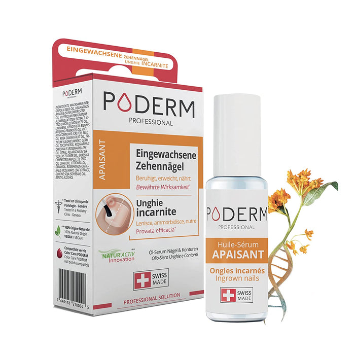 EINGEWACHSENE GEKRÜMMTE NÄGEL | Rein pflanzliche Behandlung| Beruhigt, lindert, nährt und revitalisiert | Professionelle Fuß- und Handpflege 