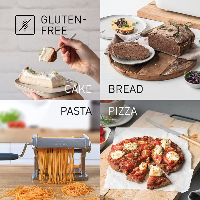 Panasonic Brotbackautomat (32 Programme, 14 Automatikprogramme, Hefe-Verteiler, glutenfrei backen, Timer) dunkelgrau