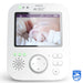 Philips Avent Video Babyphone mit Kamera, Tag- und Nachtansicht, hohe Reichweite, Eco-Mode, Mit FHSS-Technologie, 10 Stunden Akkulaufzeit, weiß 