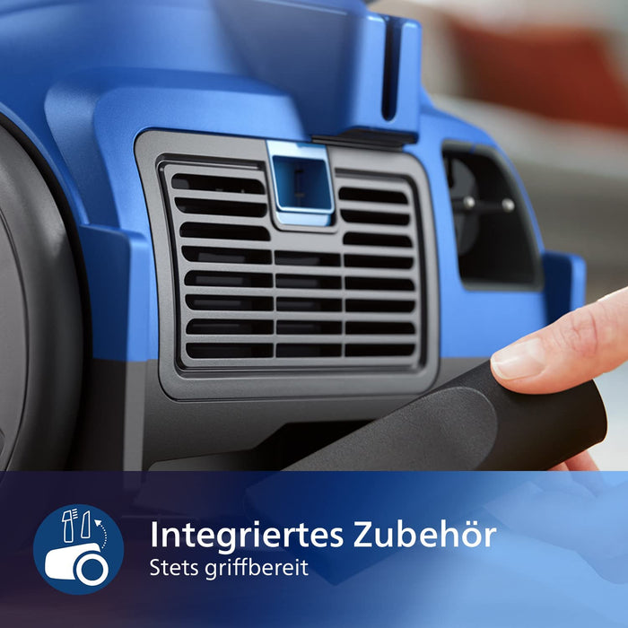 Philips Domestic Appliances Beutelloser Staubsauger Serie 2000, 850 W, PowerCyclone 4, Super Clean Air-Filter Blau