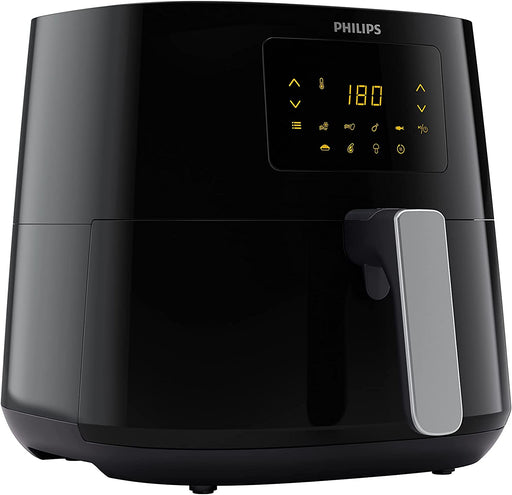 Philips Essential Airfryer XL - 6.2L, Fritteuse ohne Öl, Rapid Air Heißlufttechnologie, Touchscreen, NutriU App mit Rezepten