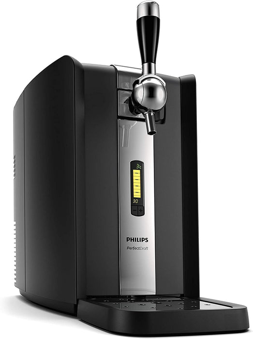 Philips PerfectDraft - Bierzapfmaschine, 6-Liter-Fässer, 30 Tage Bier, 3 °C LCD-Display, 70 W Leistung