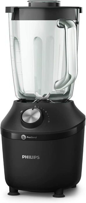 Philips Standmixer und Smoothie Maker – 600W, 2-Liter-Becher, Rezepte-App, 2 Geschwindigkeitsstufen + Impulsfunktion, ProBlend, Ice-Crush-Funktion