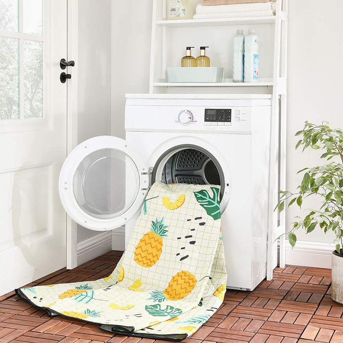 Picknickdecke, 200 x 200 cm große Stranddecke, Campingdecke, wasserdichte Unterseite, maschinenwaschbar, faltbar, für Garten, Park, Strand, Camping