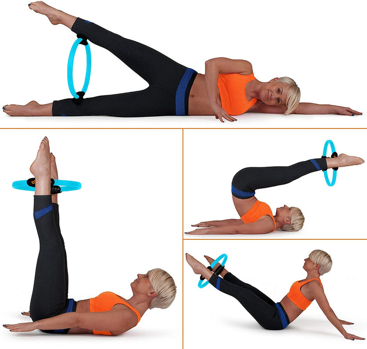 Pilates Ring - Magic Fitness Ring Geräte - Sport Trainingsgeräte für Zuhause zum Training & zur Stärkung der Inneren & Äußeren Oberschenkel