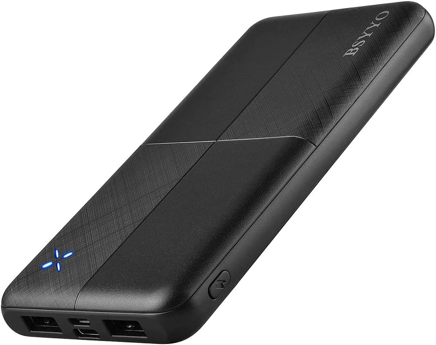 Power Bank 10000mAh, 15W USB C Input und Outout Schnelllade PowerBank ,3 USB 3A Tragbares Ladegerät für iPhone Xiaomi Huawei Samsung LG iPad und mehr