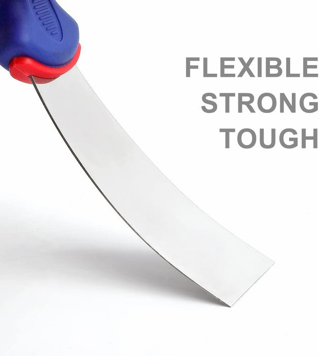 Profi Malerspachtel Spachtel Set aus rostfreiem Edelstahl mit Kunststoffgriff Maler Werkzeug Profi Putty Knife 38mm 75mm 100mm 150mm 4-teilig 