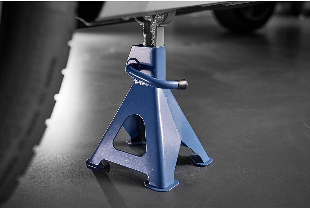 Profi Unterstellbock, 2 Tonnen Tragkraft, für Arbeiten unter dem Fahrzeug, höhenverstellbar von 226 mm bis 420 mm