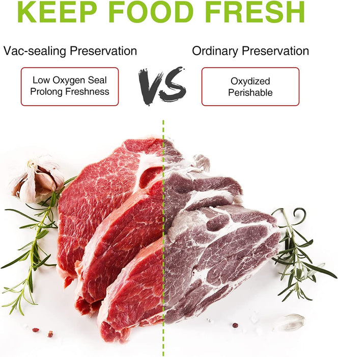 Profi Vakuumbeutel, 100 Beutel 16x23cm Vakuumierbeutel für alle Vakuumierer & Lebensmittel Vakuumiergerät, BPA-frei Kochfest und Sous Vide