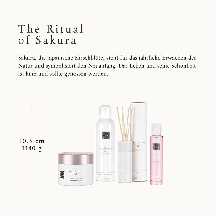 RITUALS Geschenkset für Frauen von The Ritual of Sakura, Größe L – Mit Reismilch und Kirschblüte – Nährt die Haut und Wirkt Erneuernd