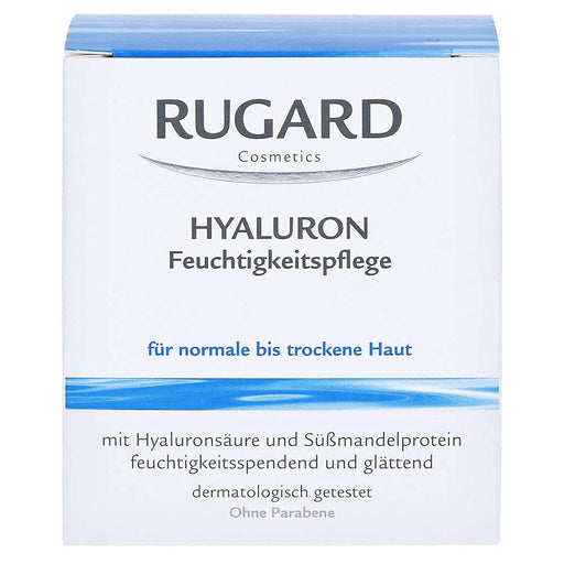Hyaluron Feuchtigkeitspflege: Erfrischende Feuchtigkeitscreme mit Hyaluronsäure & Süßmandelprotein, 100ml