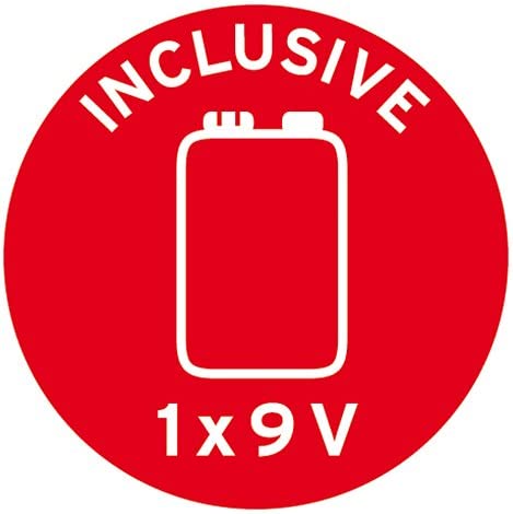 Rauchmelder RM C 9010 mit austauschbarer Batterie (geprüft nach EN 14604, durchdringendes Alarmsignal) weiß