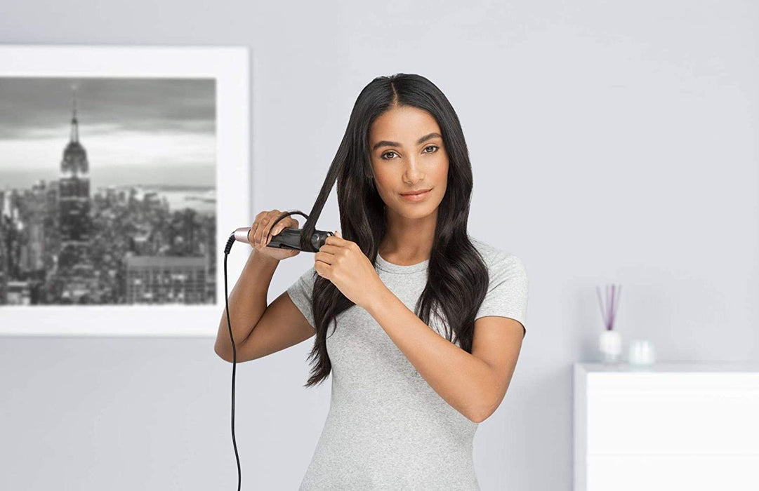 Remington Glätteisen & Lockenstab - Curl&Straight Confidence 2in1 Multistyler [Upgrade] (geschwungene Stylingplatten zum Glätten, Locken & Wellen)