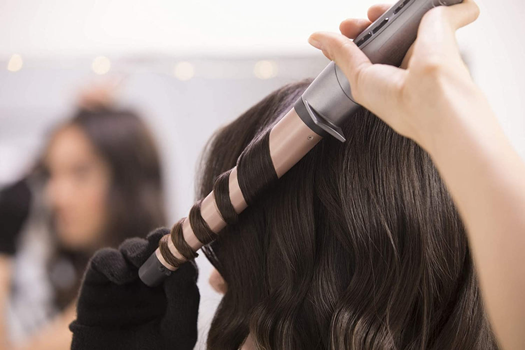 Remington Lockenstab [kegelförmig 19-28mm] Keratin Protect (hochwertige Keramikbeschichtung mit Keratin & Mandelöl) -Digitales-Display bis 210°C)