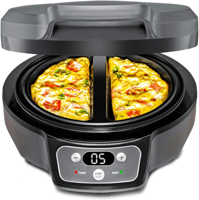 Rommelsbacher Oskar Omelett Chef, Kunststoff, schiefergrau