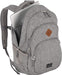  Rucksack Handgepäck mit Laptop Fach 15,6 Zoll, Gepäck Serie BASICS Daypack Melange: Modischer Rucksack in Melange Optik, 45 cm, 22 Liter, Hellgrau