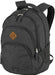 Rucksack Handgepäck mit Laptop Fach 15,6 Zoll, Gepäck Serie BASICS Daypack Melange: Modischer Rucksack in Melange Optik, 45 cm, 22 Liter, anthrazit (grau)