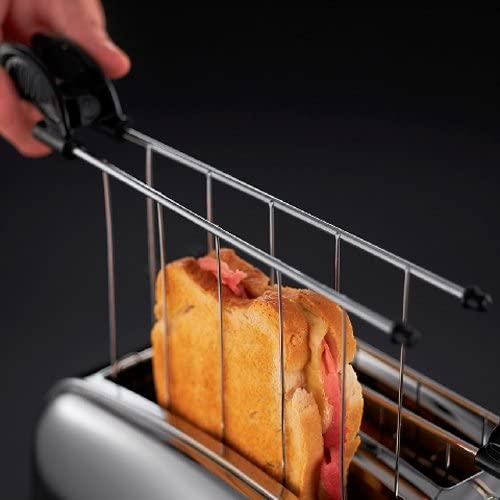 Russell Hobbs Sandwichtoaster Victory, inkl. Sandwich-Zangen, 6 einstellbare Bräunungsstufen, 1200 Watt, Edelstahl