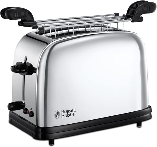 Russell Hobbs Sandwichtoaster Victory, inkl. Sandwich-Zangen, 6 einstellbare Bräunungsstufen, 1200 Watt, Edelstahl
