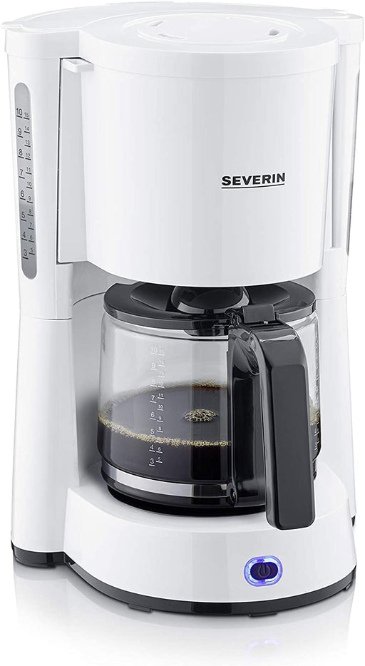 SEVERIN Filterkaffeemaschine Type, 1000, Kunststoff, 1.25 liters, weiß