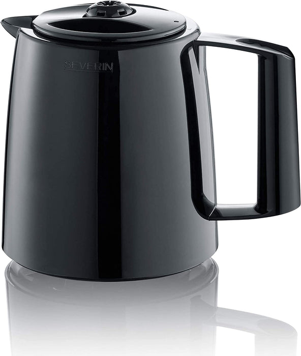 SEVERIN Filterkaffeemaschine mit 2 Thermokannen, Kaffeemaschine für bis zu 8 Tassen je Kanne, Filtermaschine mit 2 Isolierkannen