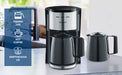 SEVERIN Filterkaffeemaschine mit 2 Thermokannen, Kaffeemaschine für bis zu 8 Tassen je Kanne, Filtermaschine mit 2 Isolierkannen