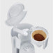 SEVERIN Filterkaffeemaschine mit Thermokanne, Kaffeemaschine für bis zu 8 Tassen, ansprechende Filtermaschine mit Isolierkanne, weiß/Edelstahl 