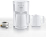 SEVERIN Filterkaffeemaschine mit 2 Thermokannen, ca. 1.000 W, bis 8 Tassen, Schwenkfilter 1 x 4 mit Tropfverschluss, automatische Abschaltung