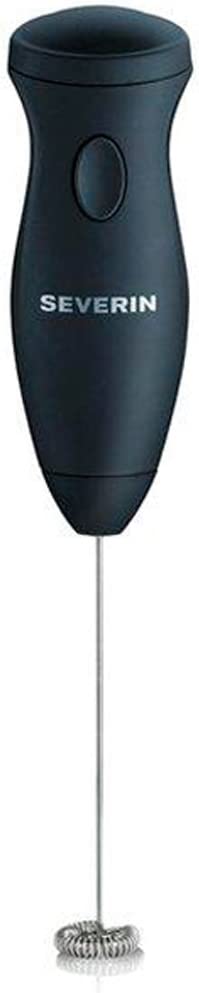 SEVERIN Milchaufschäumer Stab, kompakter Milchschäumer aus Edelstahl, elektrischer Milchaufschäumer mit Batteriebetrieb und einfacher Handhabung