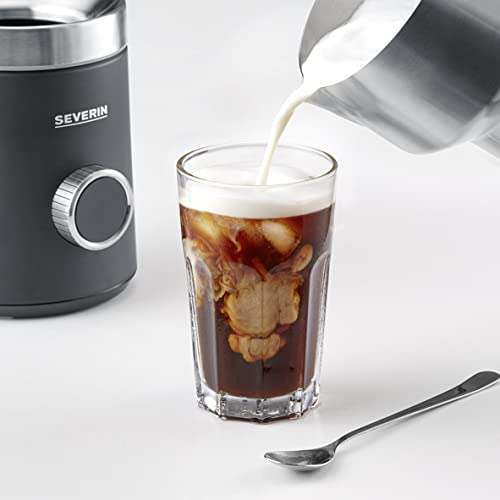 SEVERIN SPUMA 700 PLUS Induktions-Milchaufschäumer, elektrischer Milchaufschäumer ohne Anbrennen, spülmaschinengeeigneter Milchschäumer