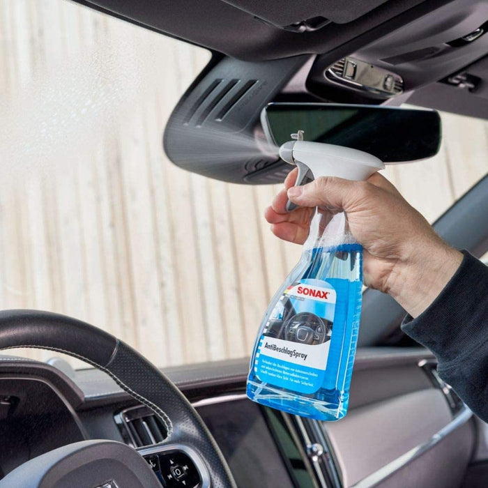 SONAX Anti Beschlag Spray (500 ml) Antibeschlag-Schutz für alle Glasscheiben und Kunststoffscheiben sorgt für eine rundum klare Sicht 