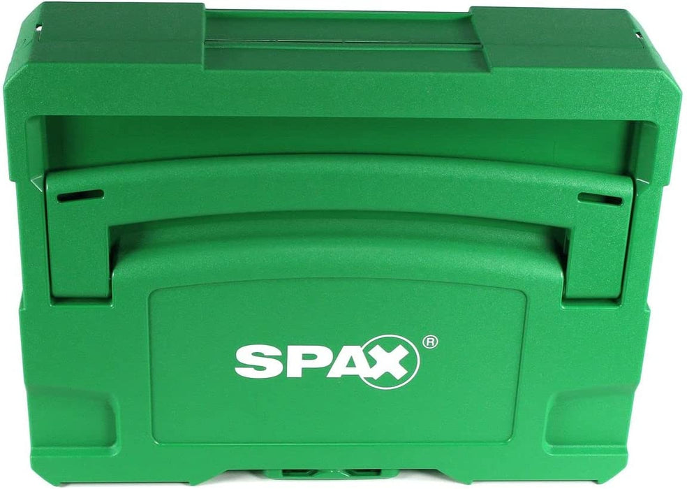 SPAX Box Systainer T-Loc I – Montagekoffer mit Schrauben in 12 Abmessungen zur Aufbewahrung und Transport