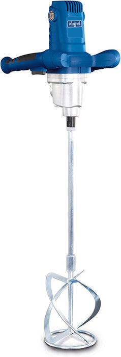 Scheppach Rührwerk (Handrührwerk, 1600 Watt, Stablänge: 550mm, Rührkorb-Ø: 140mm, Drehzahlregulierung, 2-Gang-Getriebe, ergonomisch)