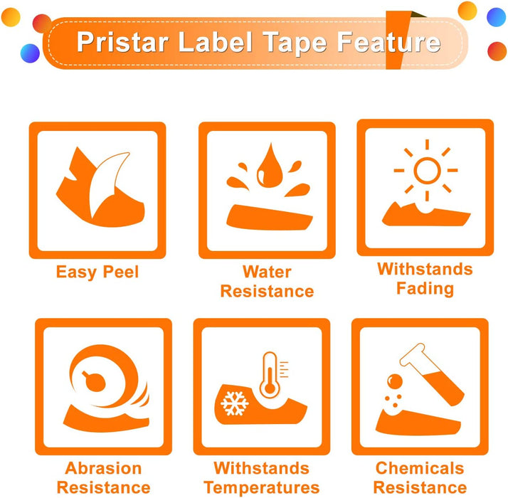 Schriftband als Ersatz für Brother TZe-231 TZe231 TZ-231 Tze Schriftbänder 12mm 0.47 laminated für Brother PT-H107B PT-E110 PT-D400 H110 H100 PT-H105 D600VP PT-D210 PT-1000 1080