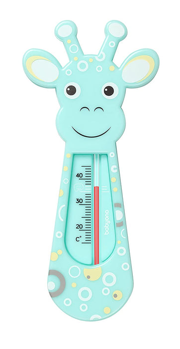 Schwimmendes Badethermometer, Design Giraffe, babysicher