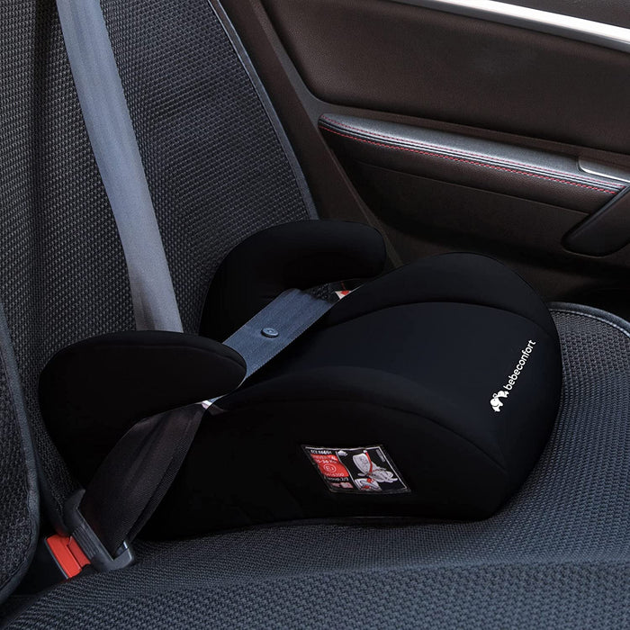Sitzerhöhung, Leicht Waschbar, für Kinder ab 3 Monaten bis 10/12 Jahren, 15-36 kg, Full Black