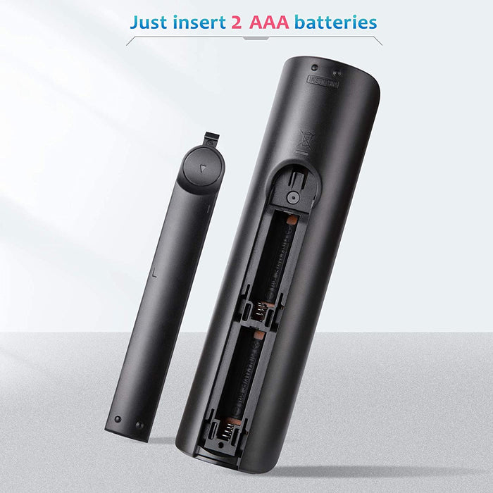 Smart Remote BN59-01315B für Samsung 4K UHD HDR Crystal QLED-Fernseher, Samsung UE-Serie Quantum TVs Ersatz durch Netflix/Rakuten/Prime Video