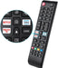 Smart Remote BN59-01315B für Samsung 4K UHD HDR Crystal QLED-Fernseher, Samsung UE-Serie Quantum TVs Ersatz durch Netflix/Rakuten/Prime Video