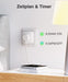 Smart Wlan Steckdose 16A, Alexa Steckdose 4er Pack, Smart Home Plug Kompatibel mit Alexa Google Home, App Fernbedienung, Stromverbrauch messen