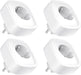 Smart Wlan Steckdose 16A, Alexa Steckdose 4er Pack, Smart Home Plug Kompatibel mit Alexa Google Home, App Fernbedienung, Stromverbrauch messen